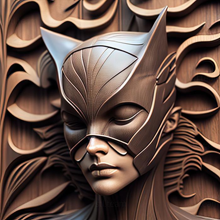 3D model Catwoman (STL)